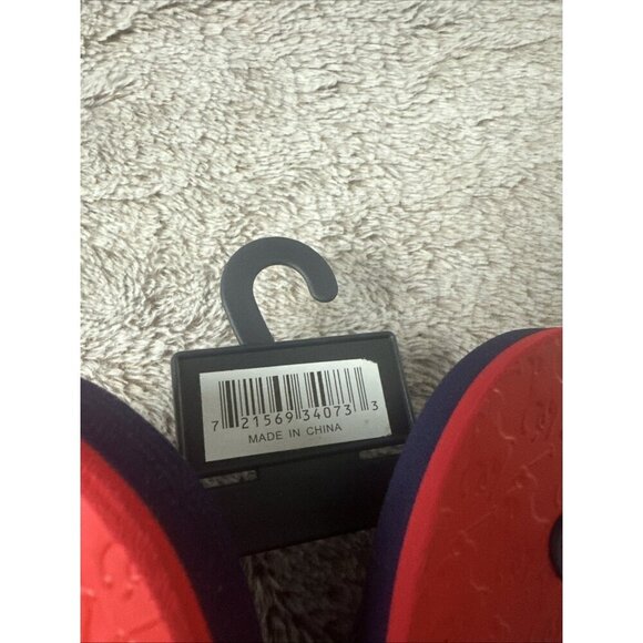 KIDS RALPH LAUREN POLO "WHITLEBURY" PONY FLIP FLOP Boys Size 5 Y - Picture 11 of 13